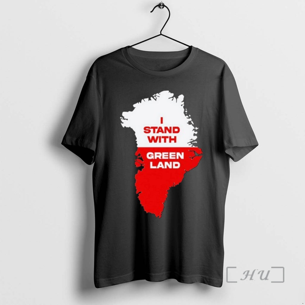 Trending I Stand With Greenland State Flag T-Shirts, Hoodie, Sweatshirt | PopFlextees.com