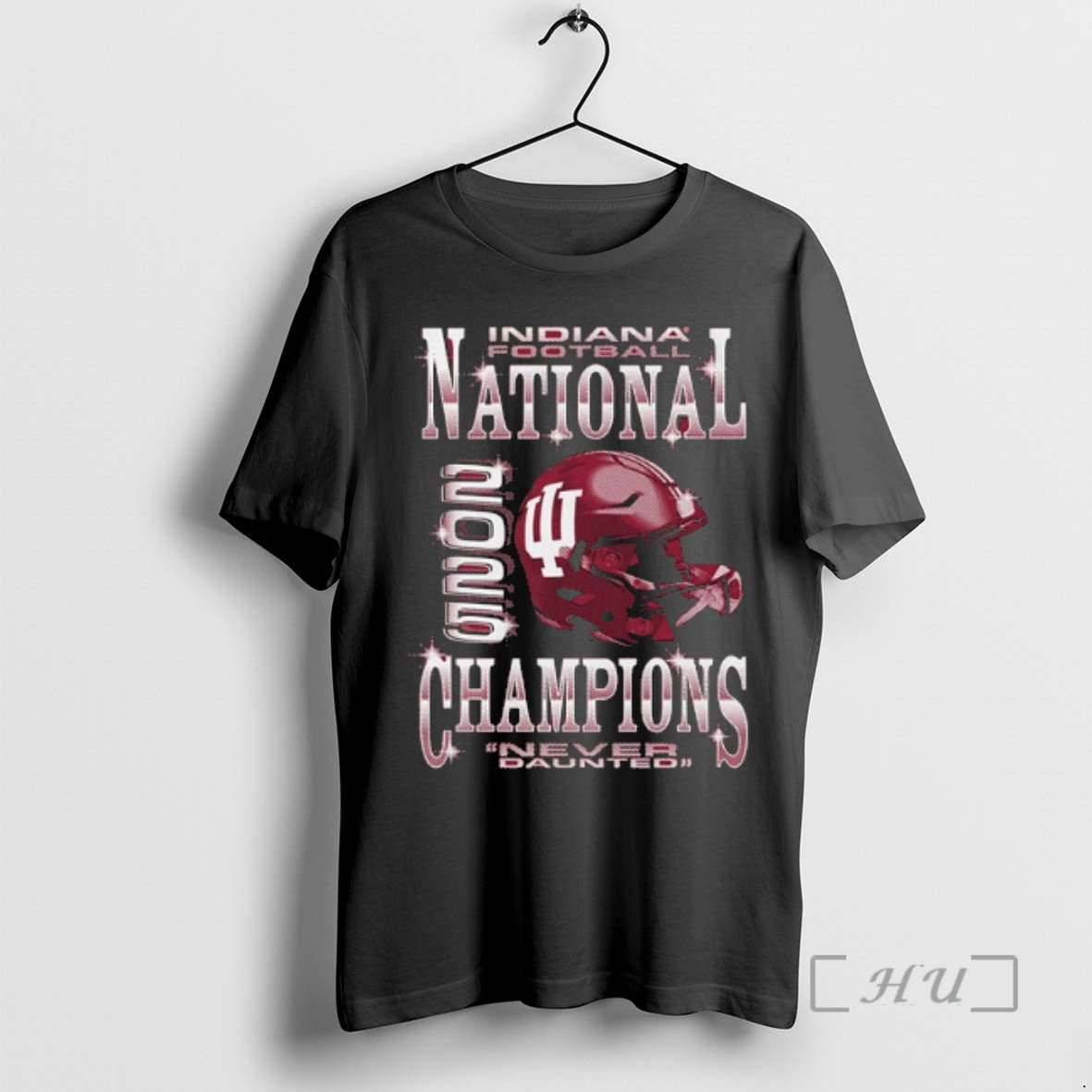 Trending Iu Football National Champions Bling Never Daunted T-Shirts, Hoodie, Sweatshirt | PopFlextees.com