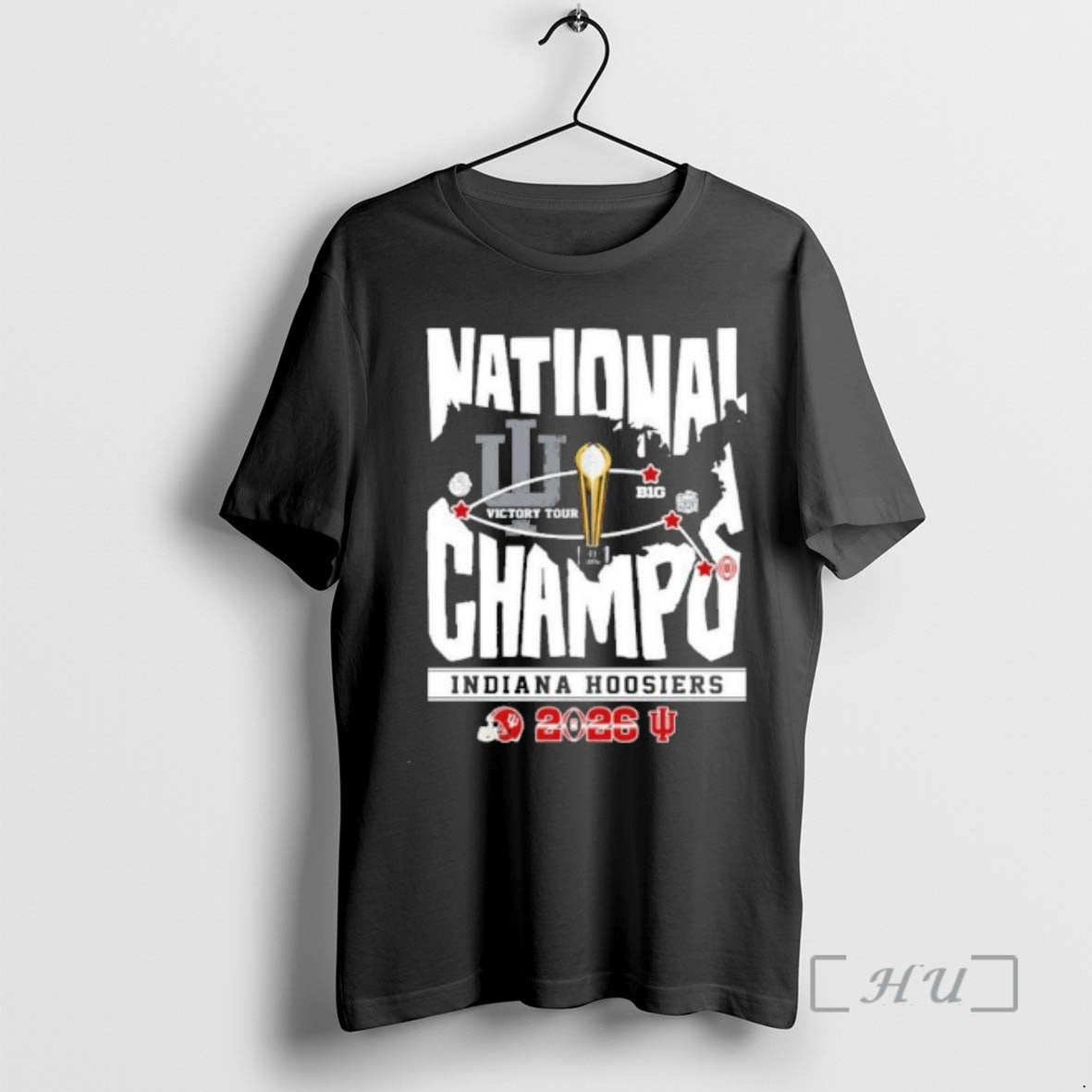 Trending Iu Football National Champions Victory Tour T-Shirts, Hoodie, Sweatshirt | PopFlextees.com