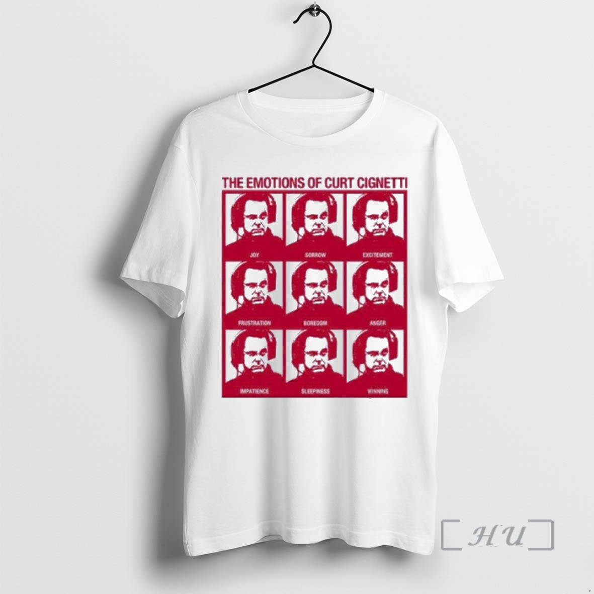 Trending Iu Football The Emotions Of Curt Cignetti Coach Champions T-Shirts, Hoodie, Sweatshirt | PopFlextees.com