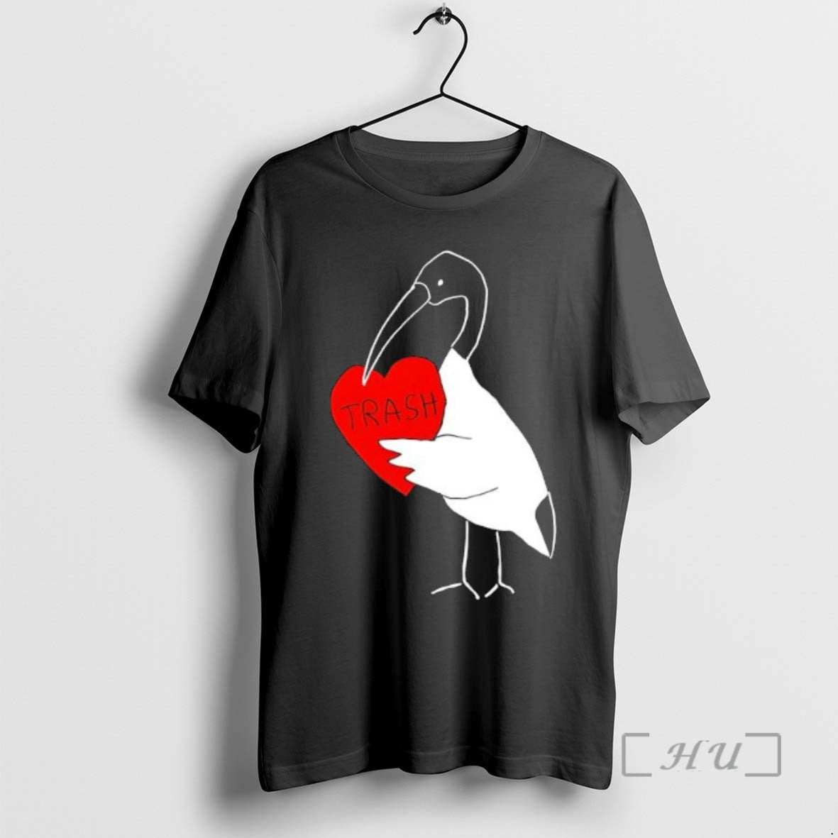 Trending Ibis Heart Style Simple Black T-Shirts, Hoodie, Sweatshirt | PopFlextees.com