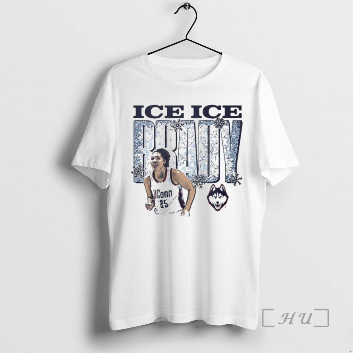 Trending Ice Brady Uconn Huskies Ice Ice Brady T-Shirts, Hoodie, Sweatshirt | PopFlextees.com
