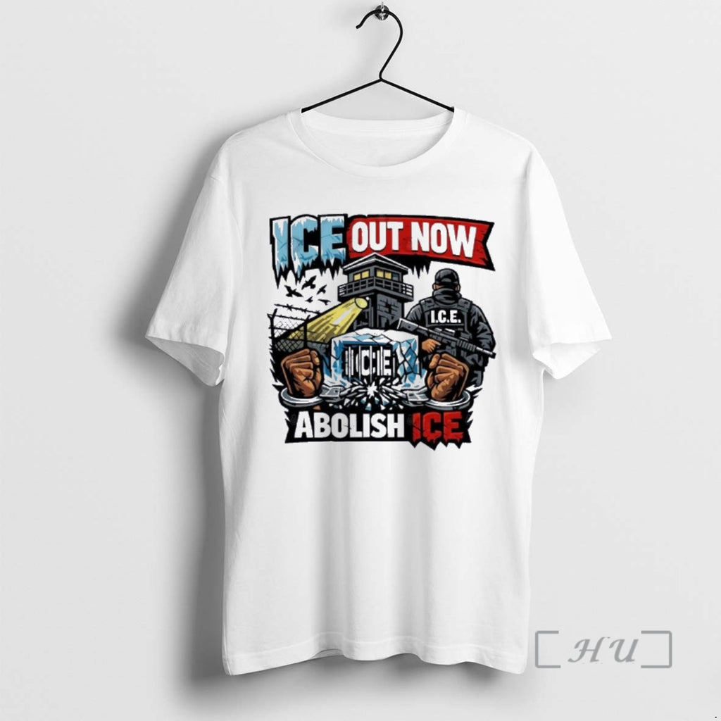 Trending Ice Out Now Abolish Ice T-Shirts, Hoodie, Sweatshirt | PopFlextees.com