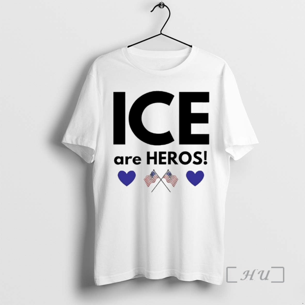 Trending Ice Are Heroes American Flag T-Shirts, Hoodie, Sweatshirt | PopFlextees.com