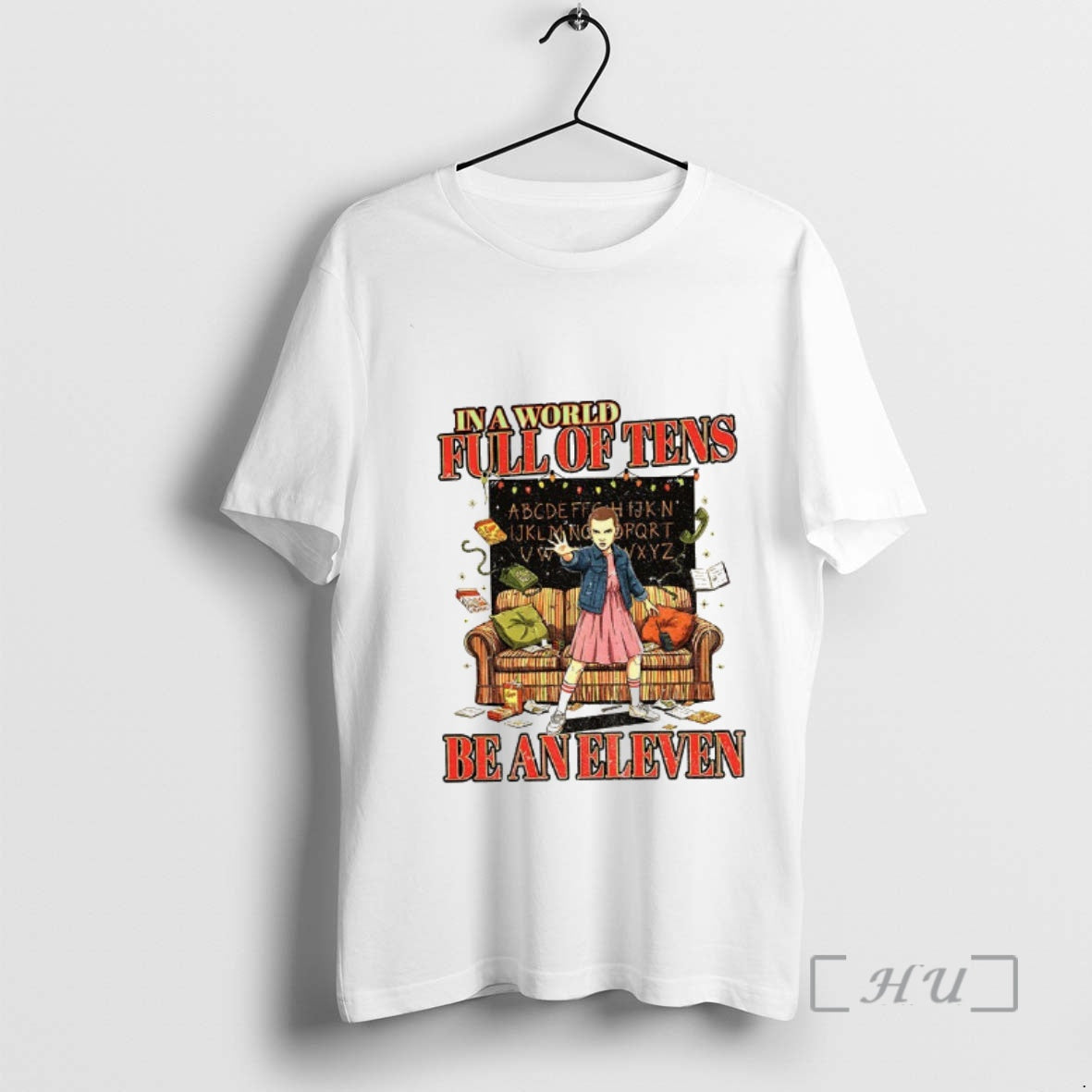 Trending In A World Full Of Tens Be An Eleven Merry Christmas Premium T Shirts Hoodie, Sweatshirt | PopFlextees.com