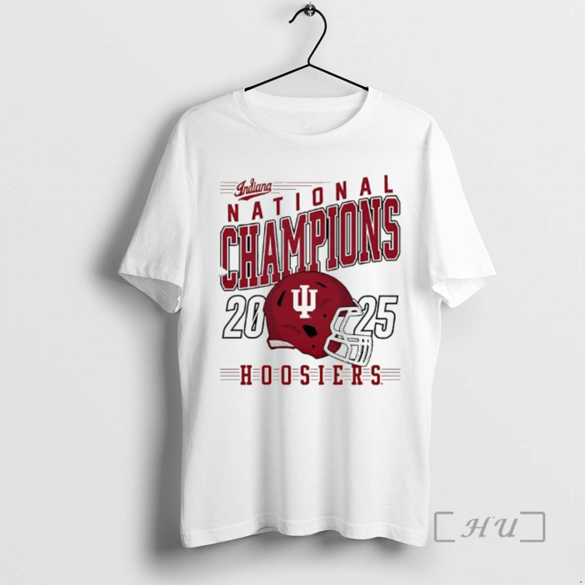 Trending Indiana National Champions 2025 Hoosiers Helmet T-Shirts, Hoodie, Sweatshirt | PopFlextees.com
