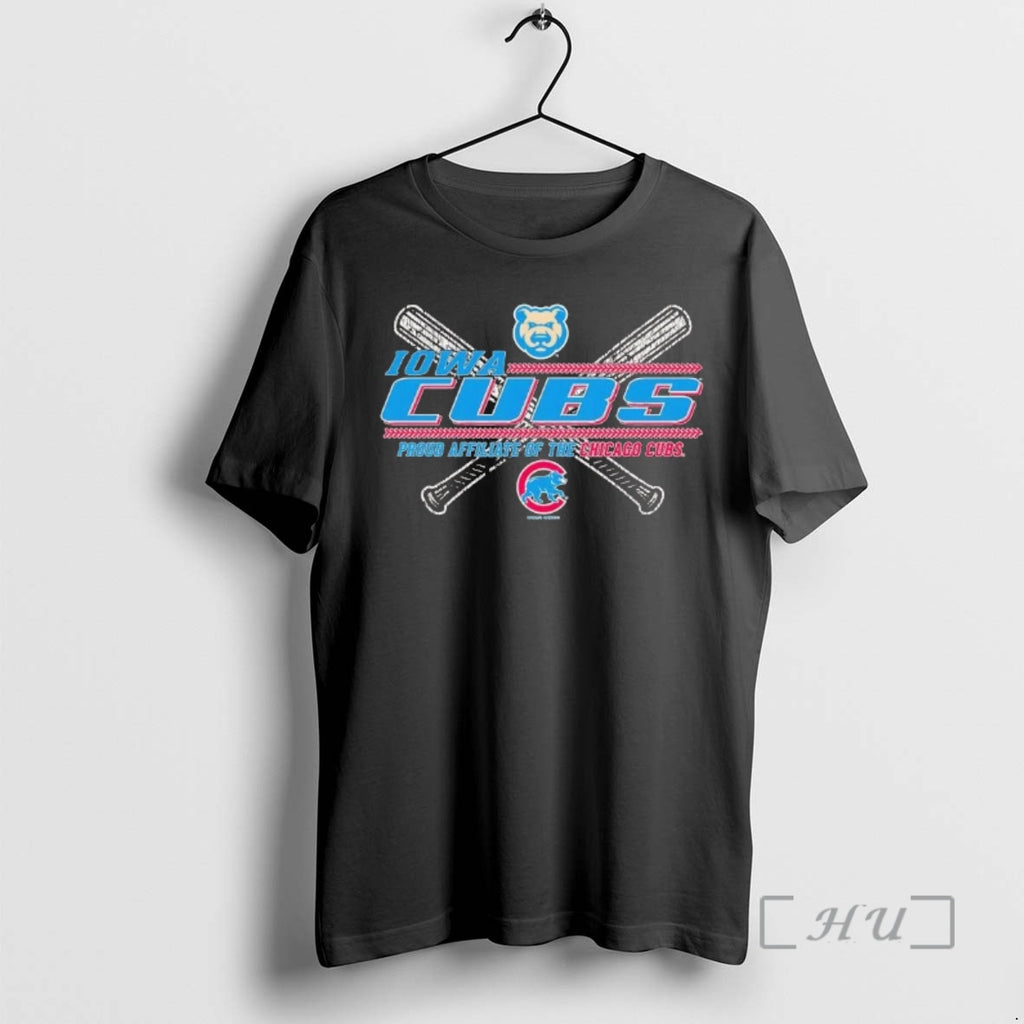 Trending Iowa Cubs Proud Affiliate Of The Chicago Cubs T-Shirts, Hoodie, Sweatshirt | PopFlextees.com