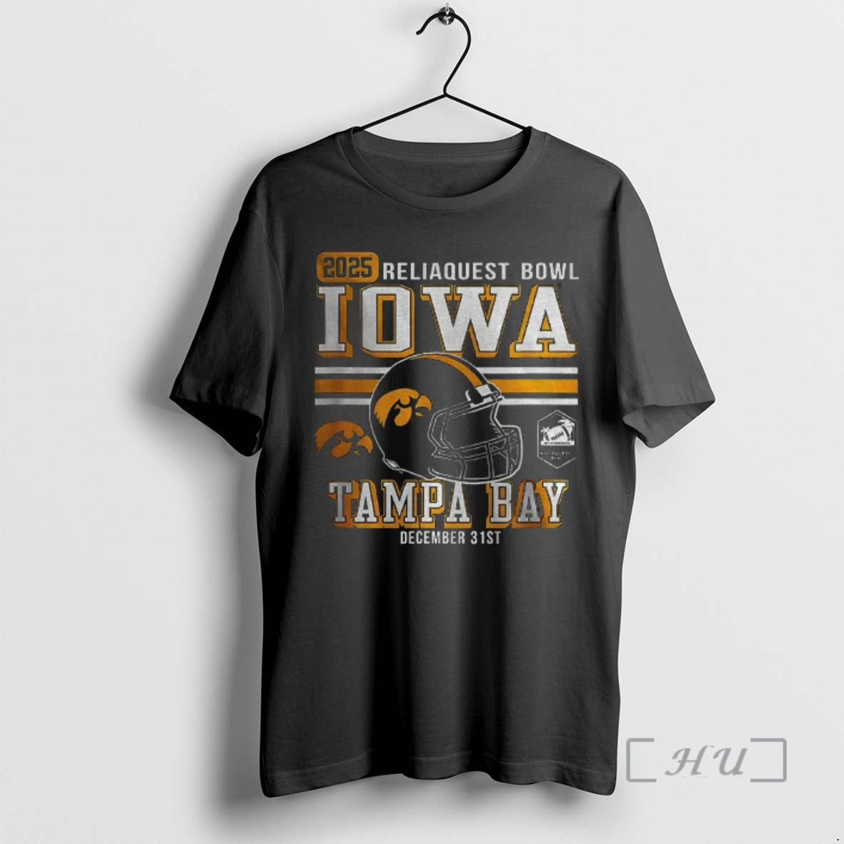 Trending Iowa Hawkeyes Football Reliaquest Bowl 2025 Tampa Bay December 31st Premium T Shirts Sweater Hoodie, Sweatshirt