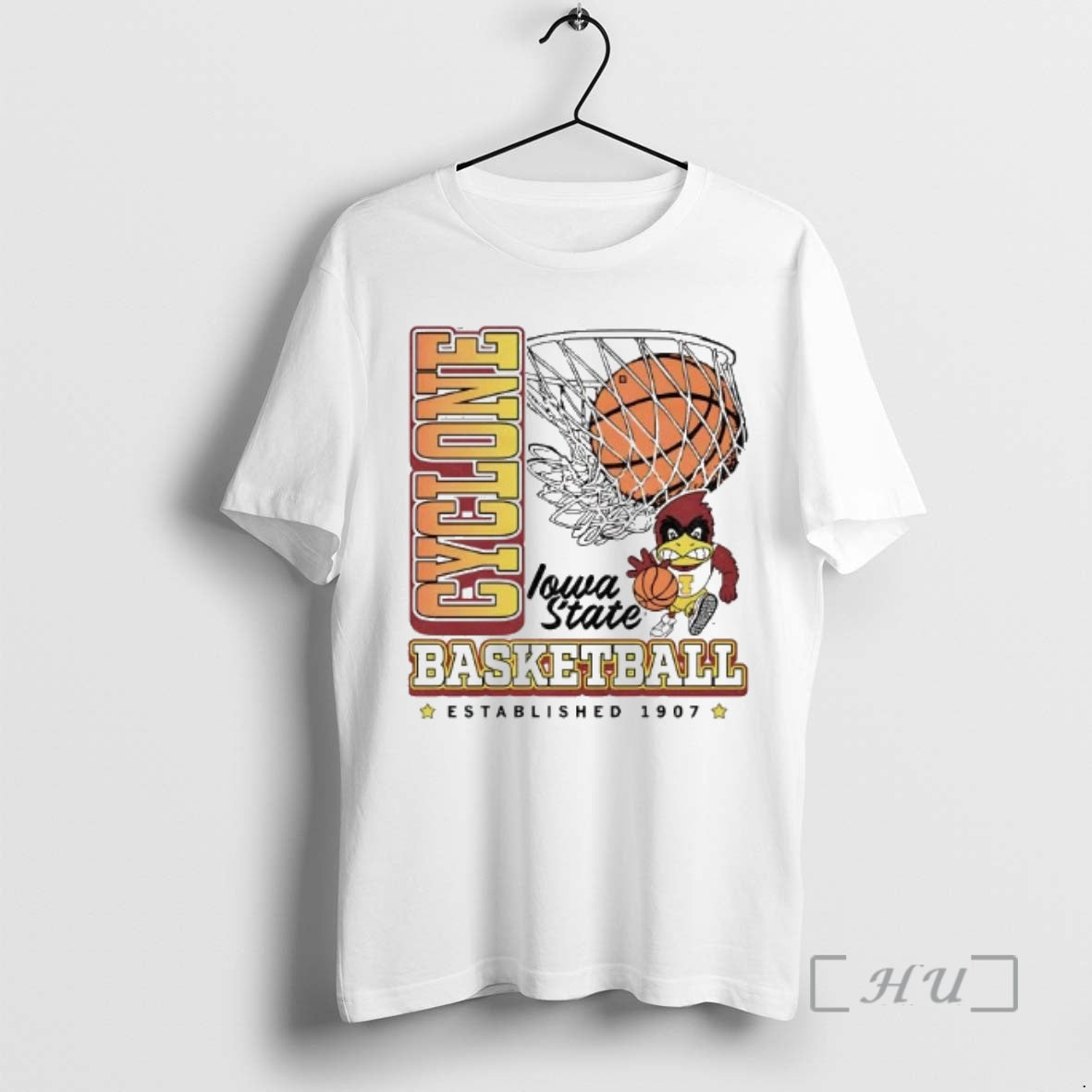 Trending Iowa State Basketball Established 1907 Hilton Coliseum T-Shirts, Hoodie, Sweatshirt | PopFlextees.com