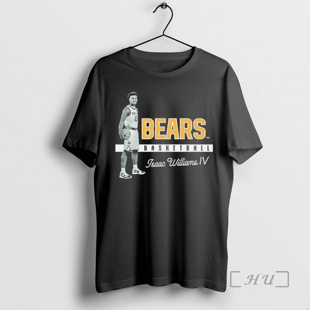 Trending Isaac Williams Iv Illustrated Bears Basketball T-Shirts, Hoodie, Sweatshirt | PopFlextees.com