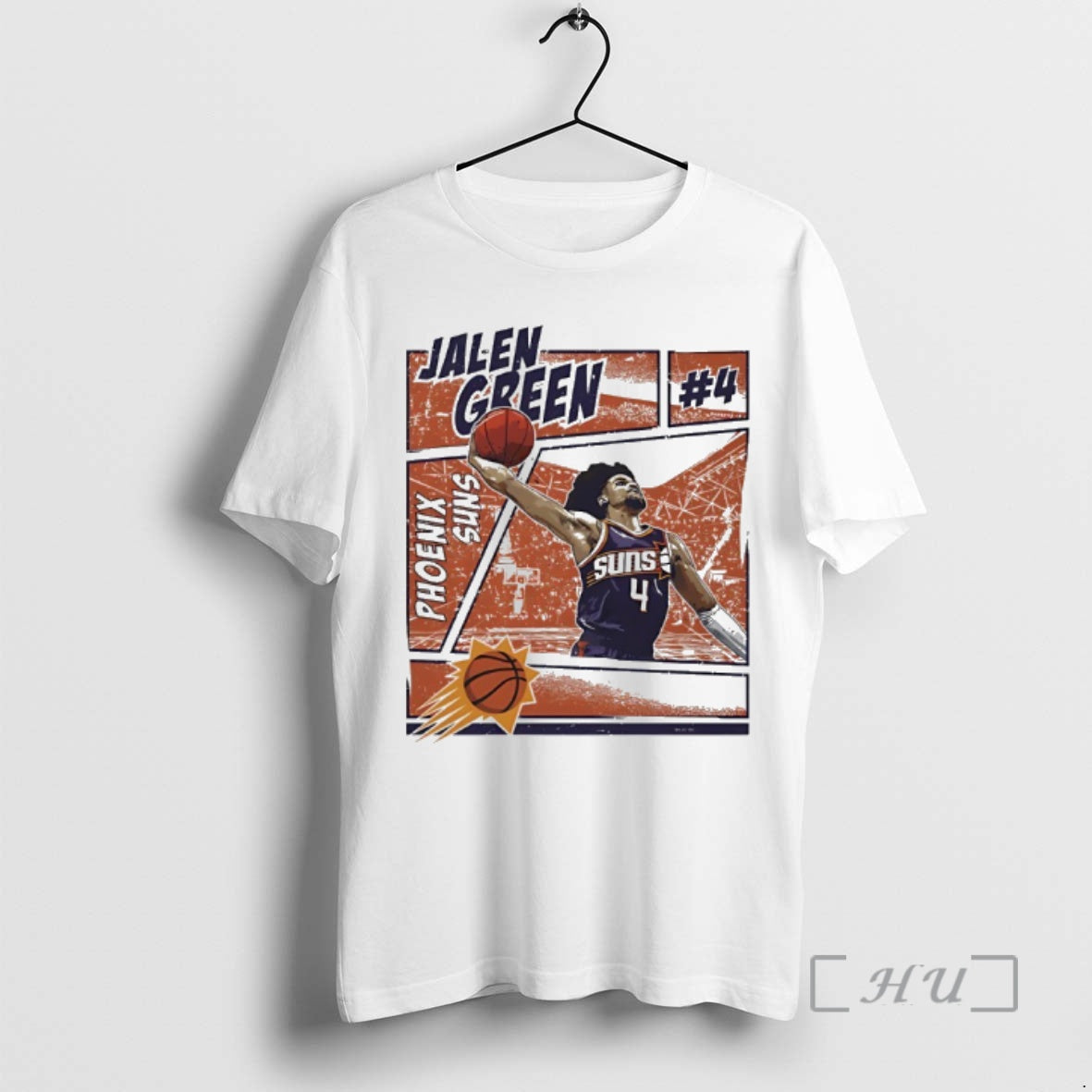 Trending Jalen Green 4 Phoenix Suns Basketball Player Graphic Comic T-Shirts, Hoodie, Sweatshirt | PopFlextees.com