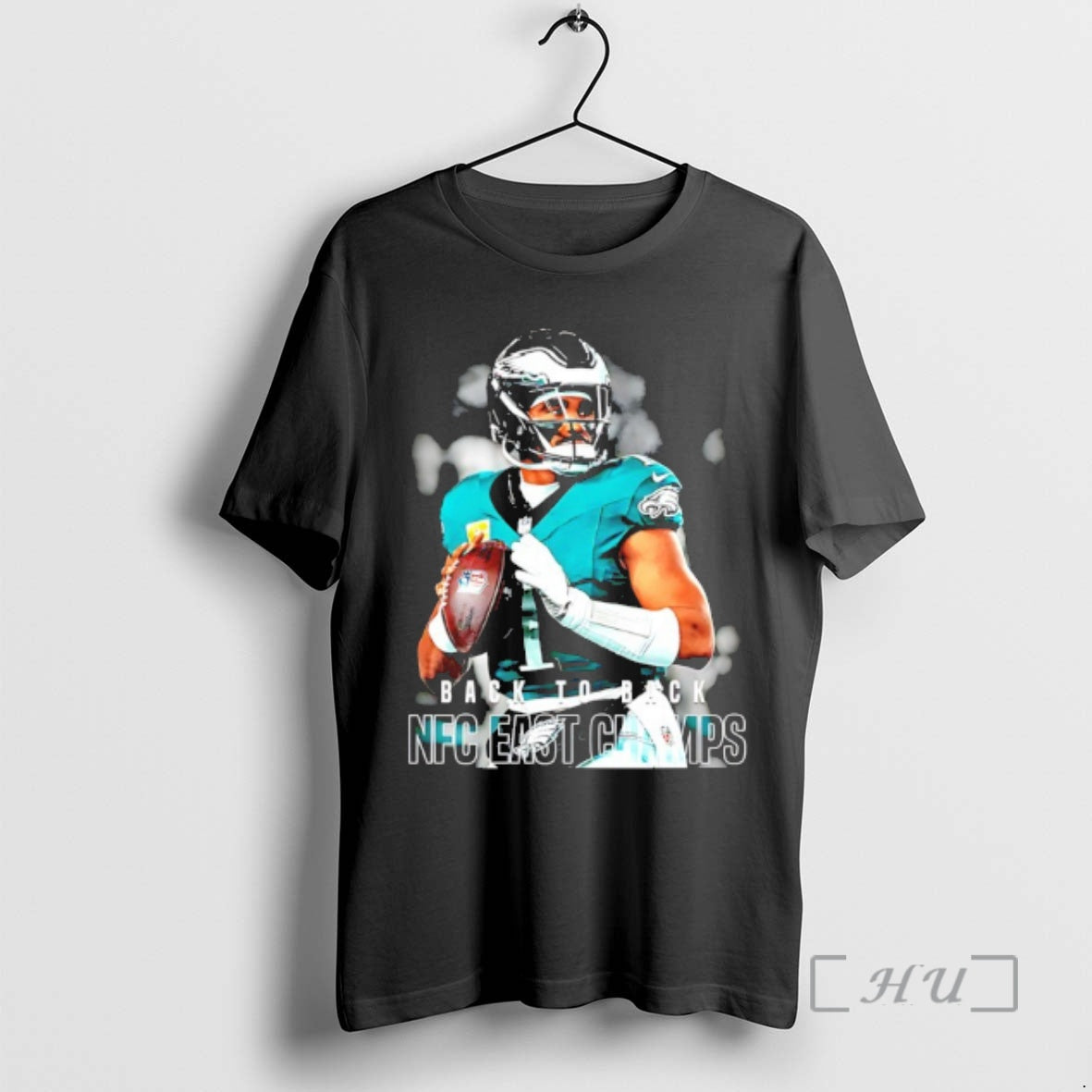 Trending Jalen Hurts 2025 Back To Back Nfc East Champs T-Shirts, Hoodie, Sweatshirt | PopFlextees.com