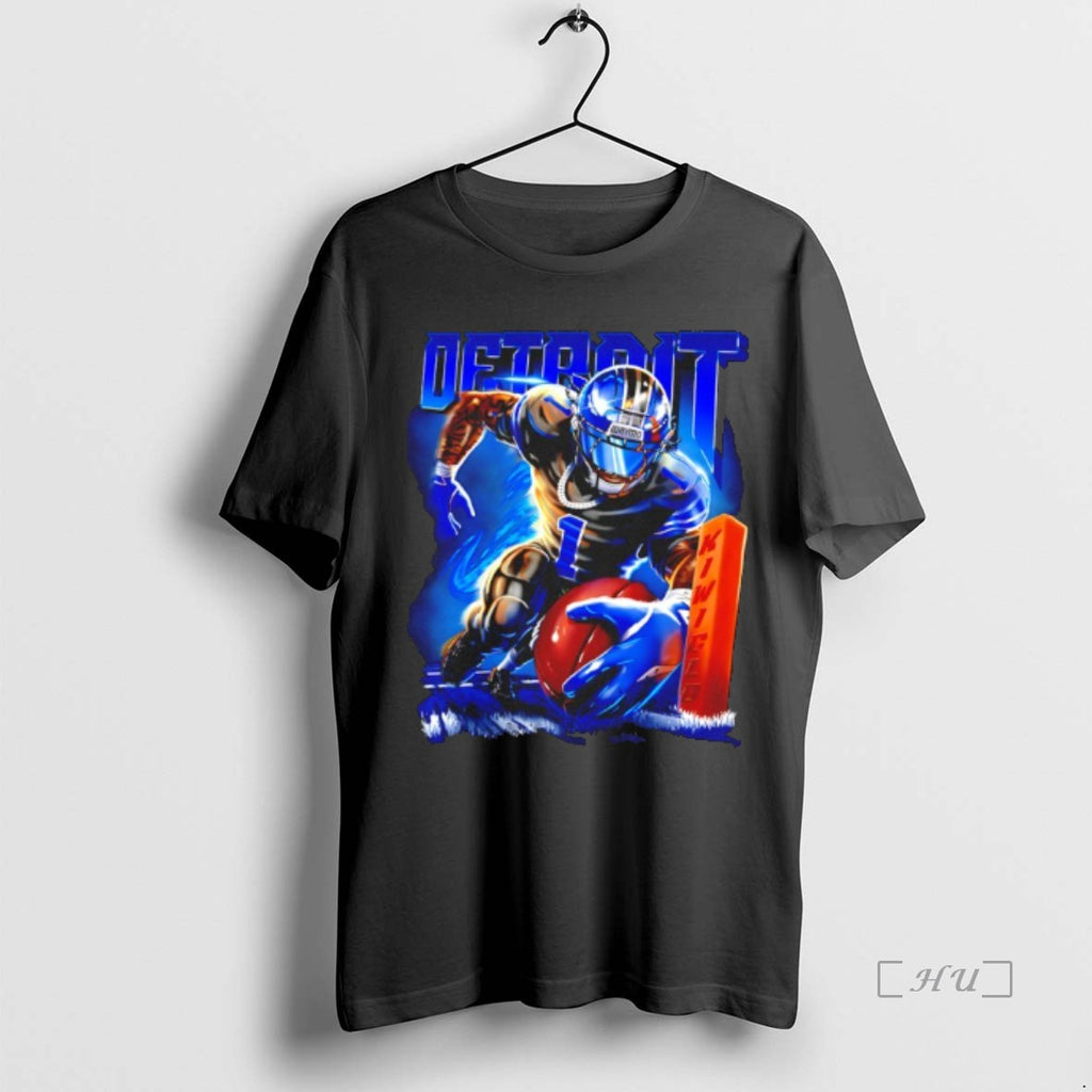 Trending Jameson Williams Detroit Lions Running Waymo T-Shirts, Hoodie, Sweatshirt | PopFlextees.com