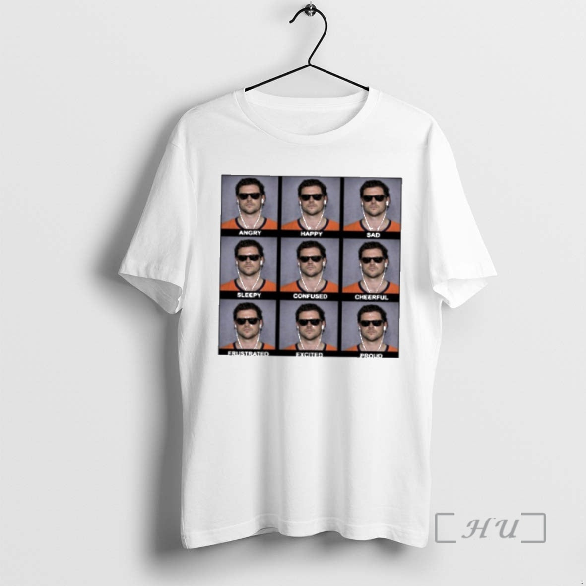 Trending Jarrett Stidham Angry Happy Sad Emoji T-Shirts, Hoodie, Sweatshirt | PopFlextees.com