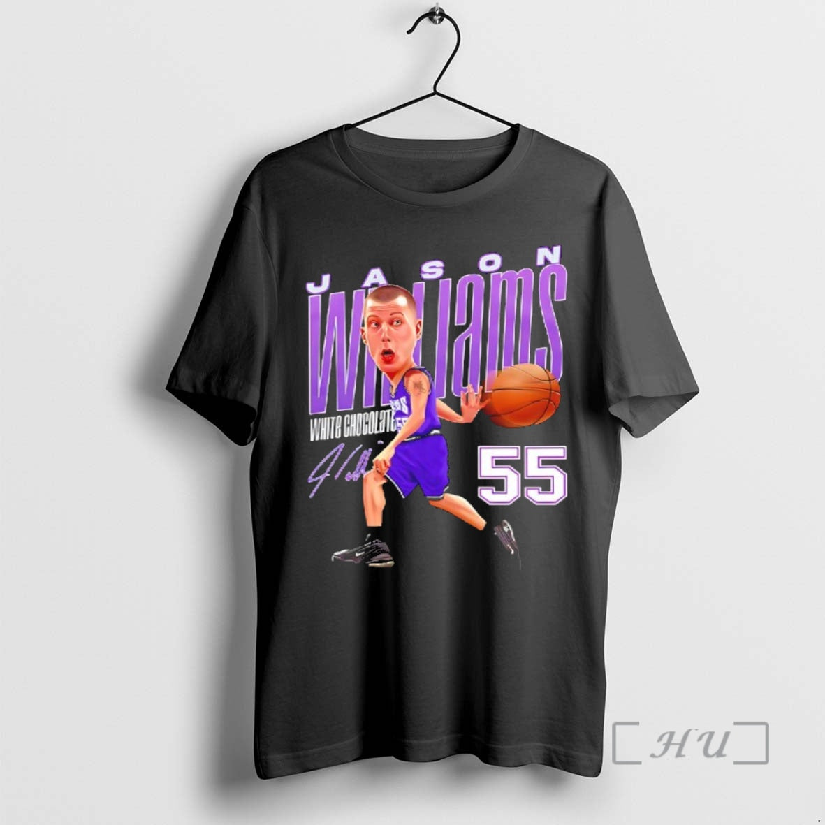 Trending Jason Williams 55 White Chocolate Signature T-Shirts, Hoodie, Sweatshirt | PopFlextees.com