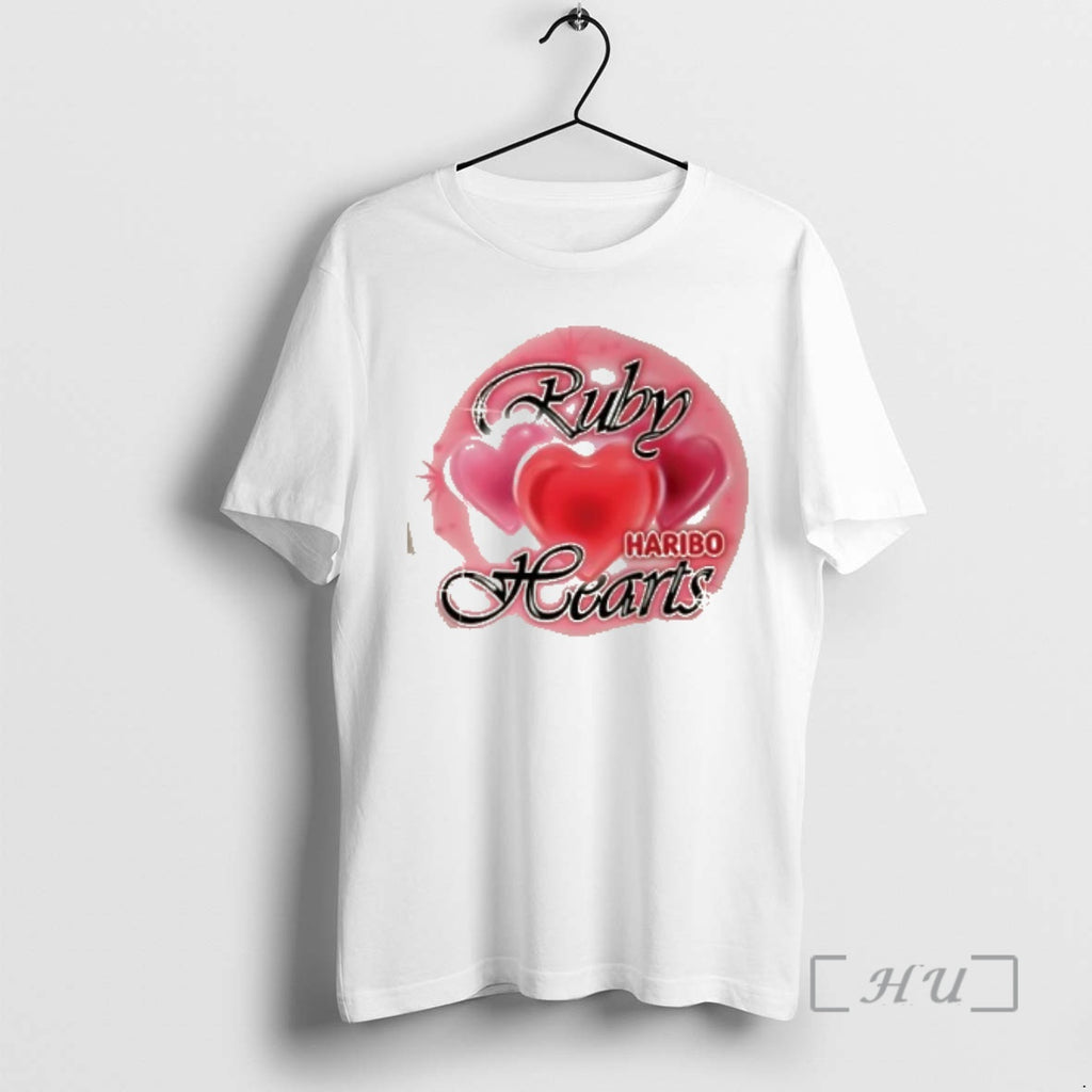 Trending Jennie X Haribo Ruby Hearts T-Shirts, Hoodie, Sweatshirt | PopFlextees.com