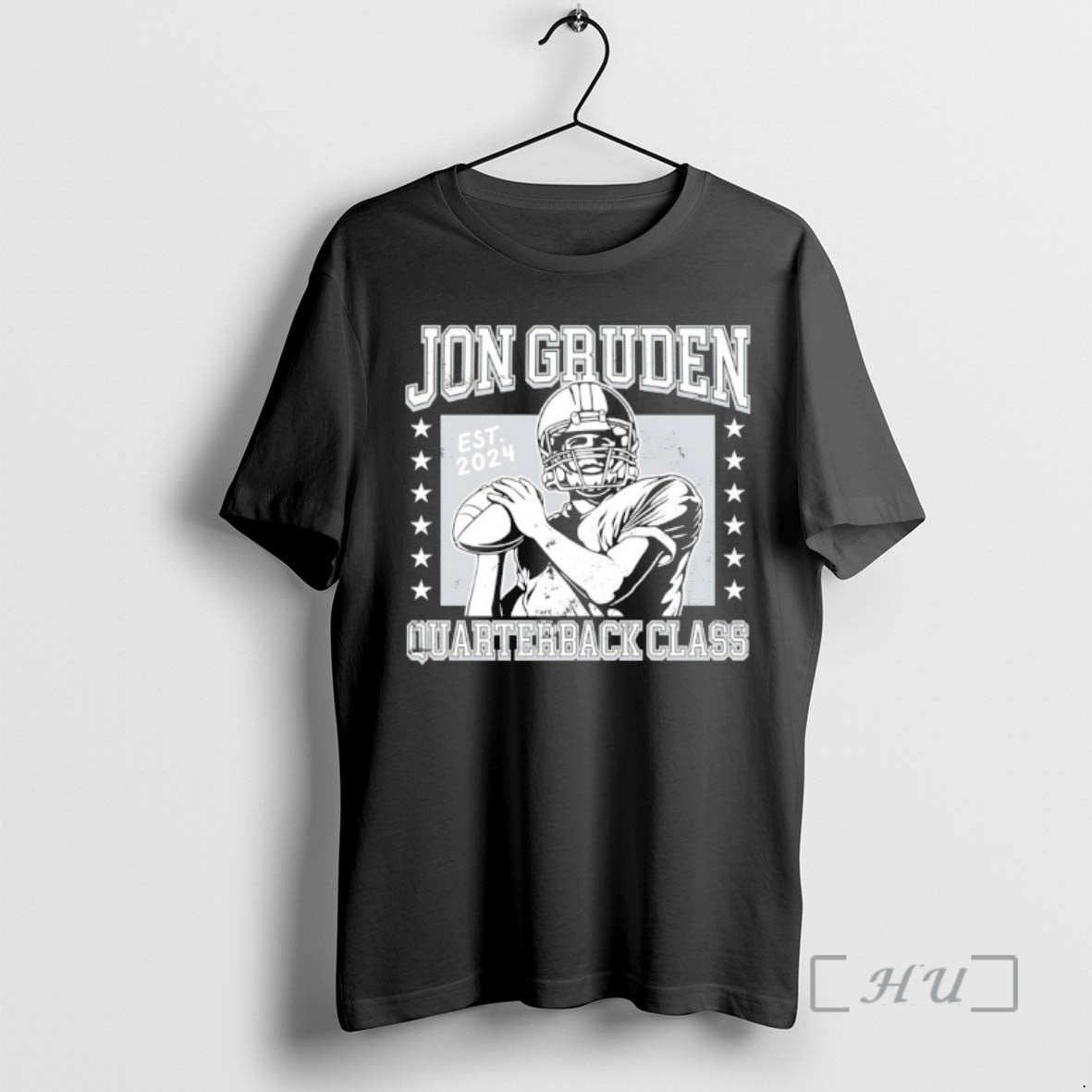Trending Jon Gruden Quarterback Class Est 2024 T-Shirts, Hoodie, Sweatshirt | PopFlextees.com