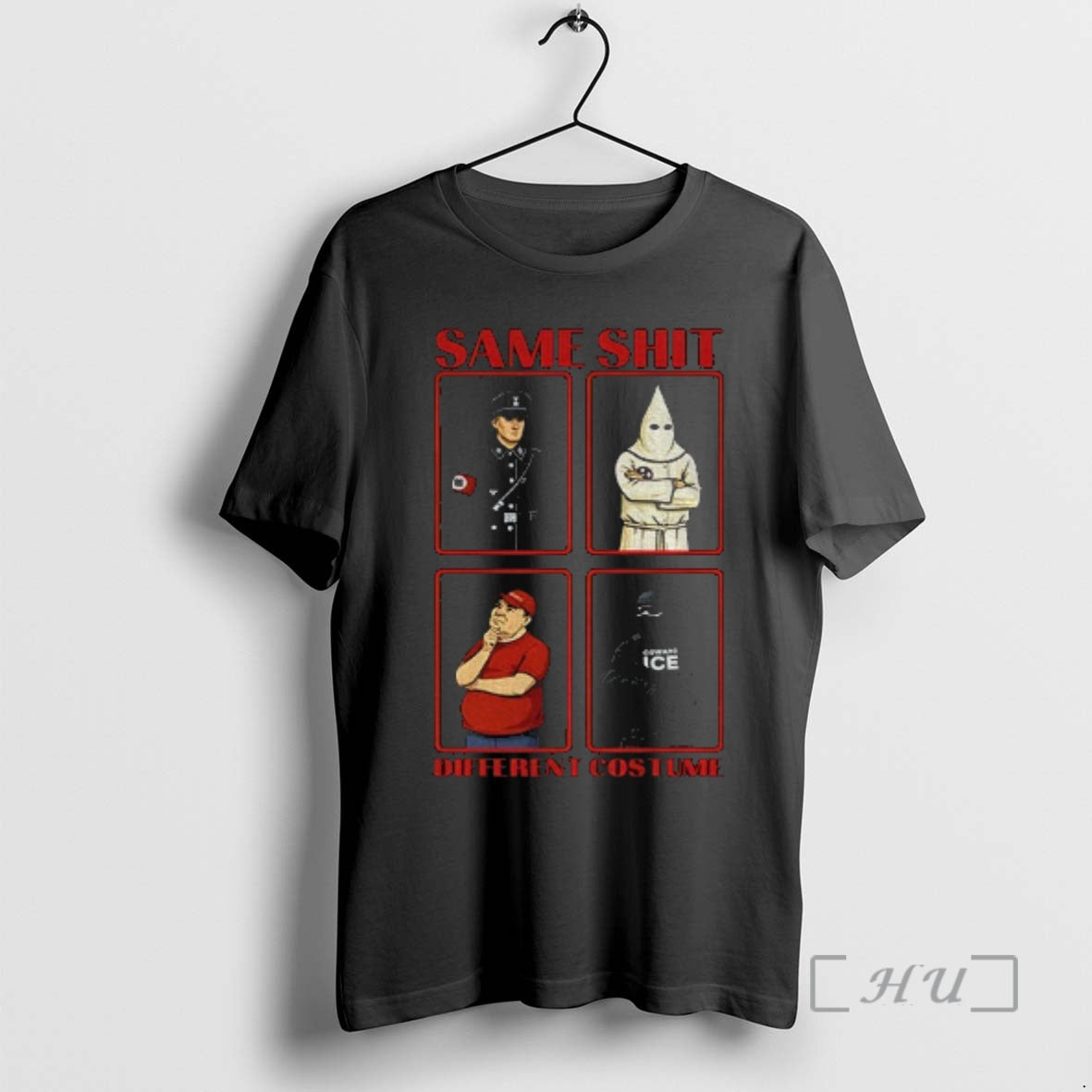 Trending Kkk Maga Same Shit Different Costume Graphic T-Shirts, Hoodie, Sweatshirt | PopFlextees.com
