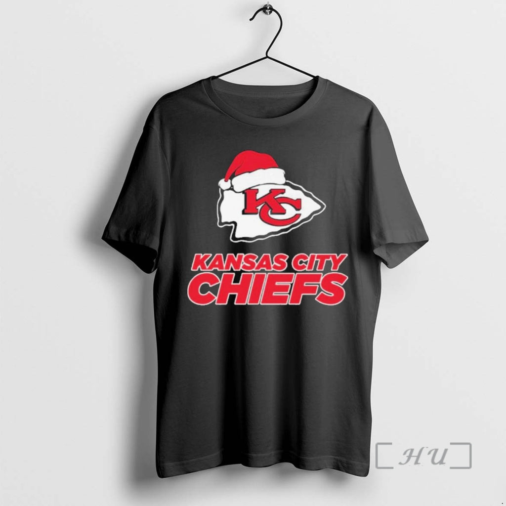 Trending Kansas City Chiefs Christmas Logo Kc T-Shirts, Hoodie, Sweatshirt | PopFlextees.com