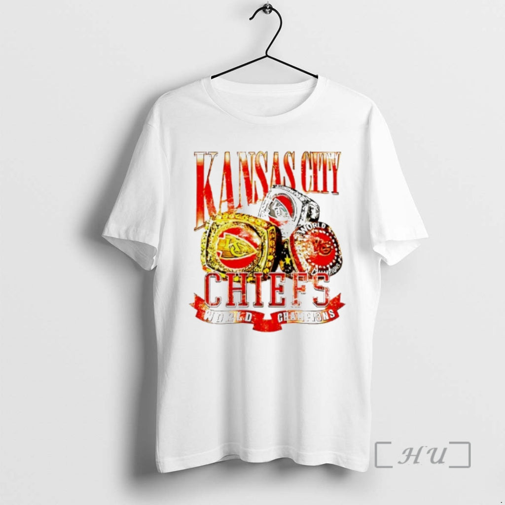 Trending Kansas City Chiefs World Champions Rings T-Shirts, Hoodie, Sweatshirt