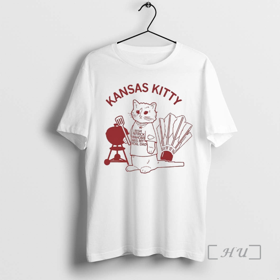 Trending Kansas Kitty I Wish Patrick Mahomes Was My Real Dad Premium T Shirts Sweater Hoodie, Sweatshirt | PopFlextees.com