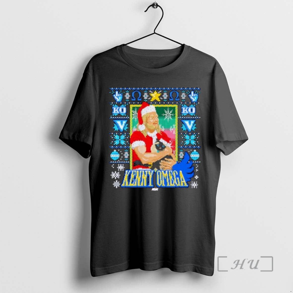 Trending Kenny Omega Purrfect Christmas Holiday Ornaments T-Shirts, Hoodie, Sweatshirt | PopFlextees.com