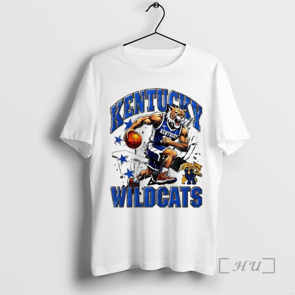 Trending Kentucky Wildcats Basketball Running 2025 Mascot T-Shirts, Hoodie, Sweatshirt | PopFlextees.com