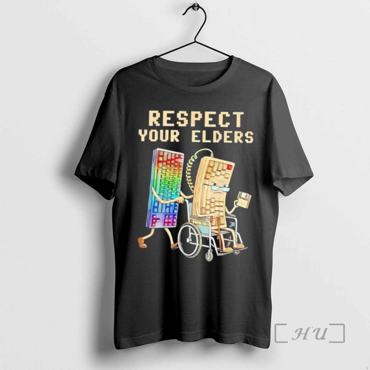 Trending Keyboard Respect Your Elders T-Shirts, Hoodie, Sweatshirt | PopFlextees.com