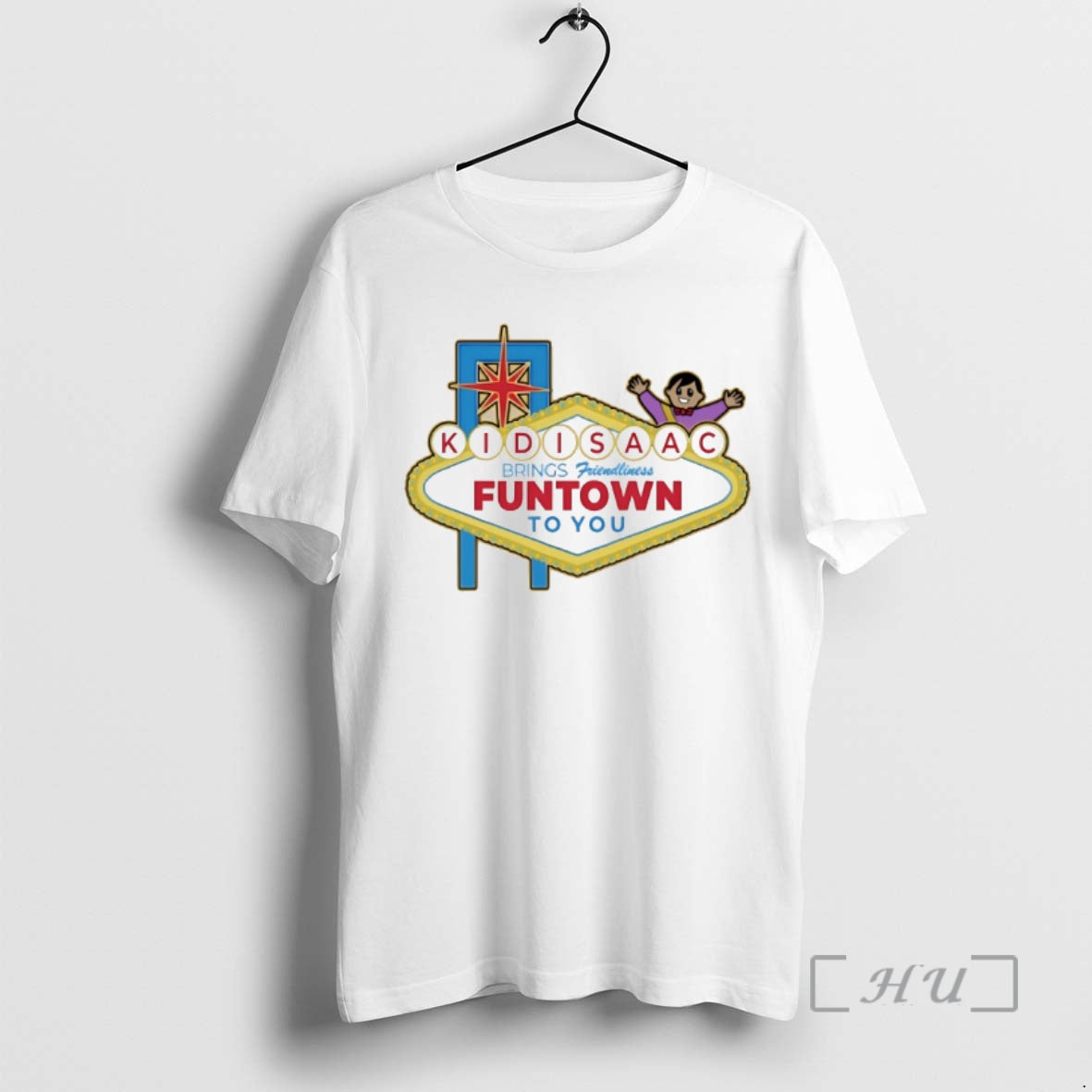 Trending Kid Isaac Brings Friendtimess Funtown To You T-Shirts, Hoodie, Sweatshirt | PopFlextees.com