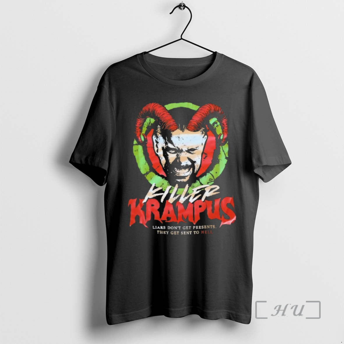 Trending Killer Krampus Liars Dont Get Presents They Get Sent To Hell Premium T Shirts Hoodie, Sweatshirt | PopFlextees.com
