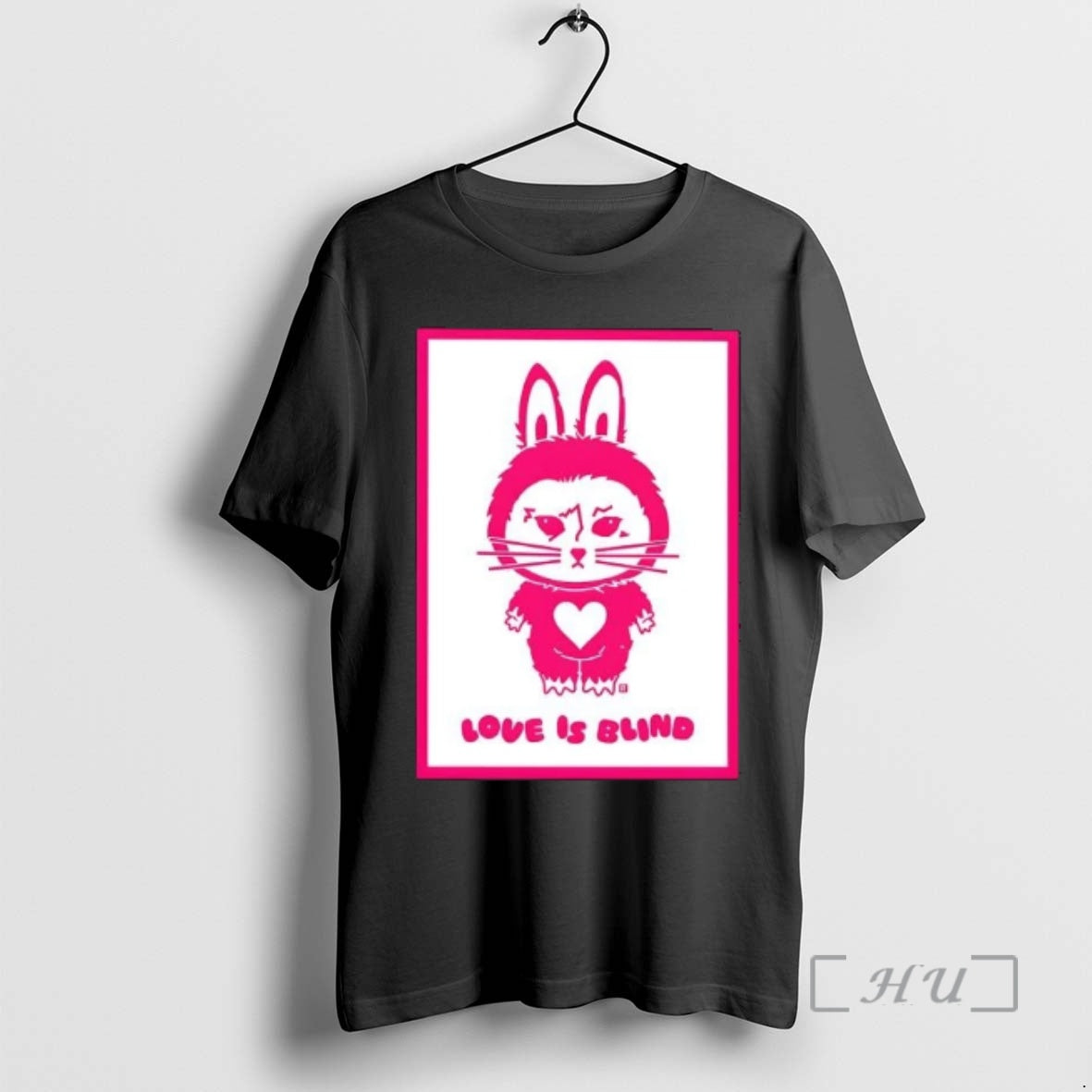 Trending Labubu Love Is Blind Greeting Card T-Shirts, Hoodie, Sweatshirt | PopFlextees.com