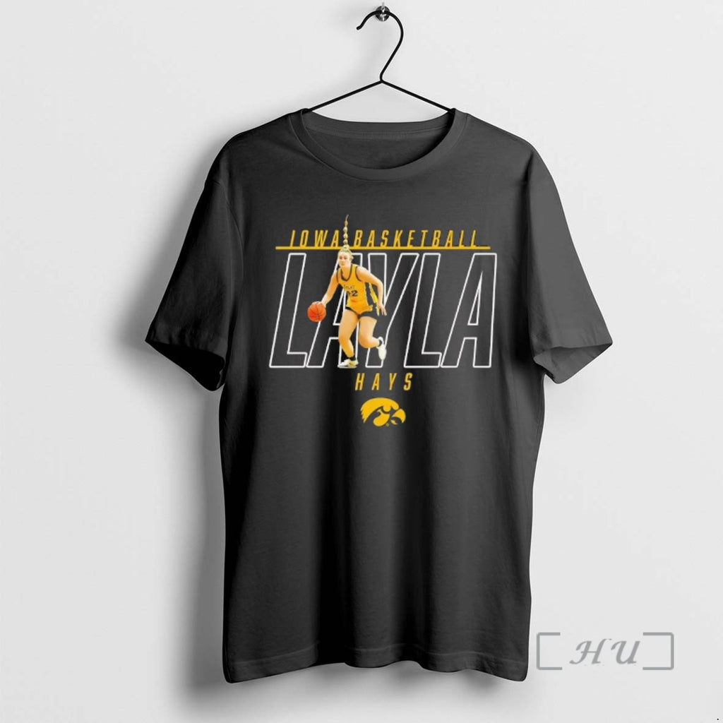 Trending Layla Hays Illustrated Iowa Basketball T-Shirts, Hoodie, Sweatshirt | PopFlextees.com