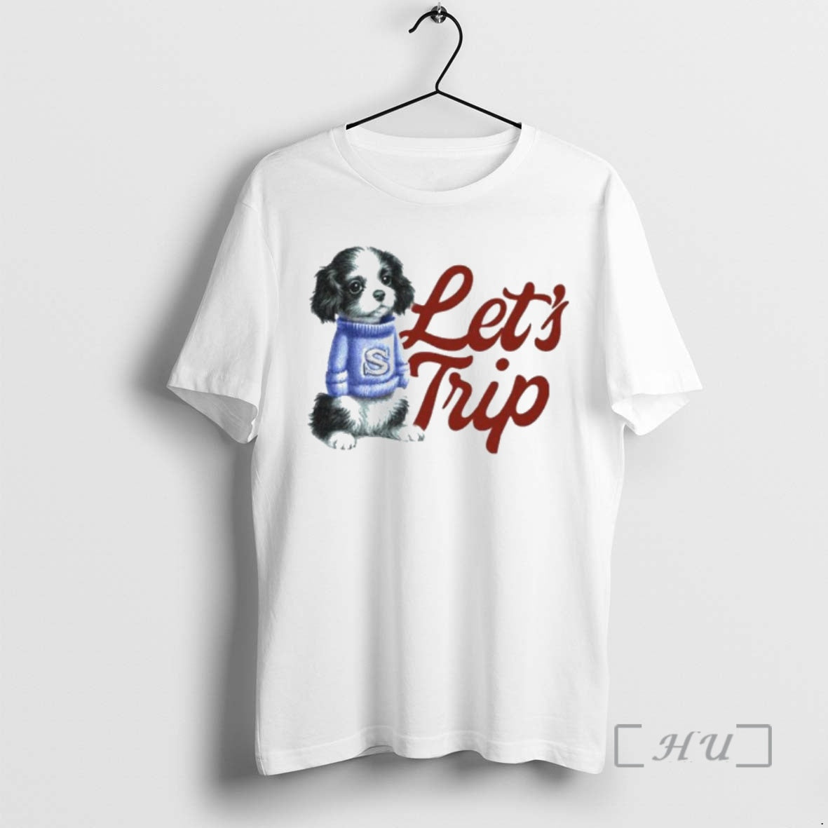 Trending Lets Trip Puppy Ornaments T-Shirts, Hoodie, Sweatshirt | PopFlextees.com