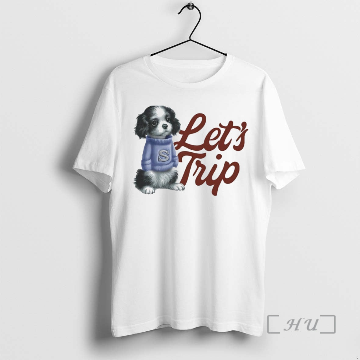 Trending Lets Trip Puppy Circle T-Shirts, Hoodie, Sweatshirt | PopFlextees.com