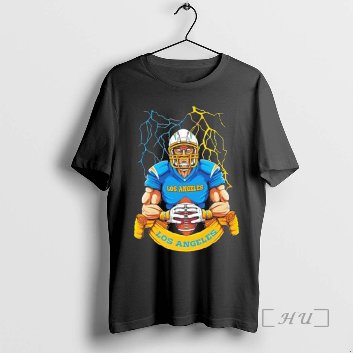 Trending Los Angeles Chargers Football Mascot Hug The Ball T-Shirts, Hoodie, Sweatshirt | PopFlextees.com