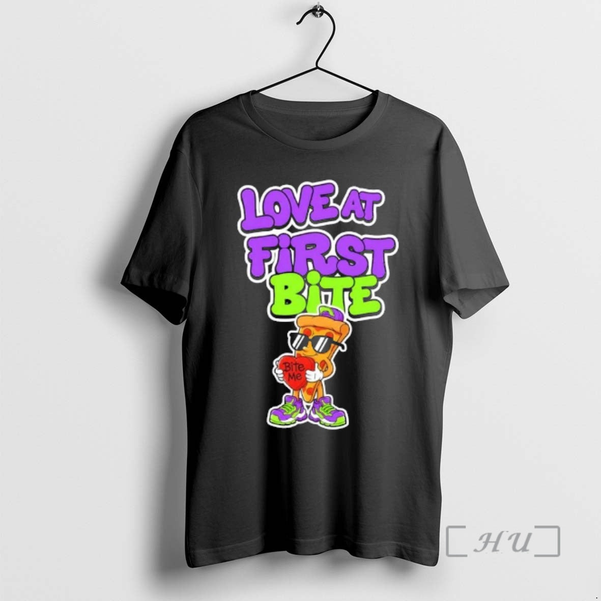 Trending Love At First Bite Pizza Bite Me T-Shirts, Hoodie, Sweatshirt | PopFlextees.com