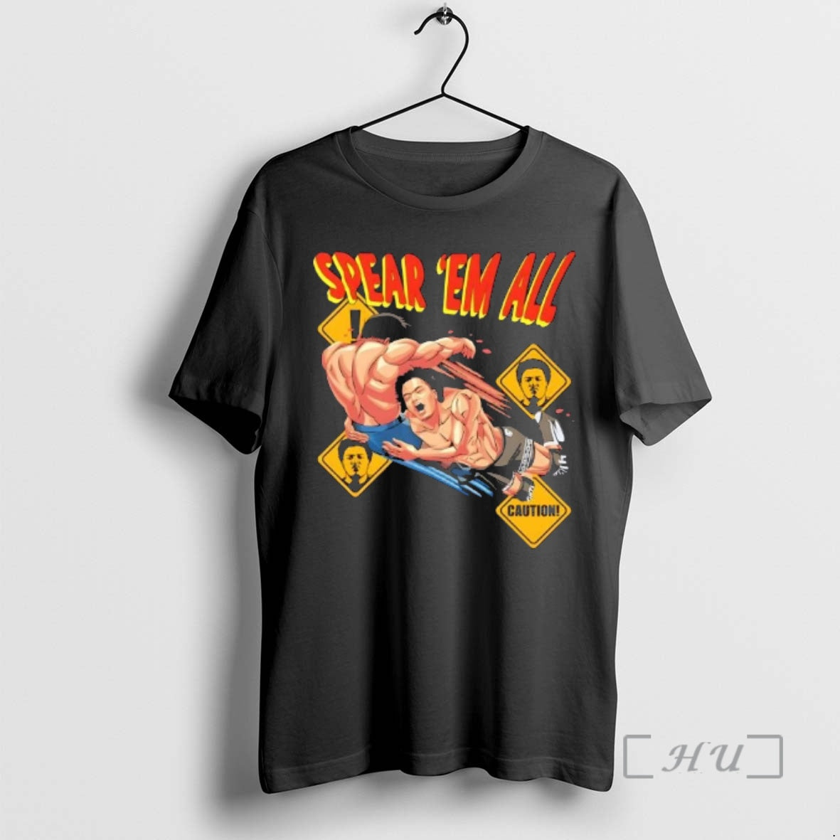 Trending Luther Stone Luther Stone Spear Em All T-Shirts, Hoodie, Sweatshirt | PopFlextees.com