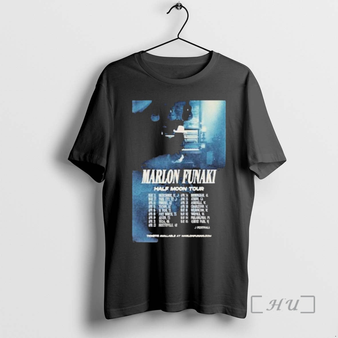 Trending Marlon Funaki Half Moon Tour 2026 T-Shirts, Hoodie, Sweatshirt | PopFlextees.com