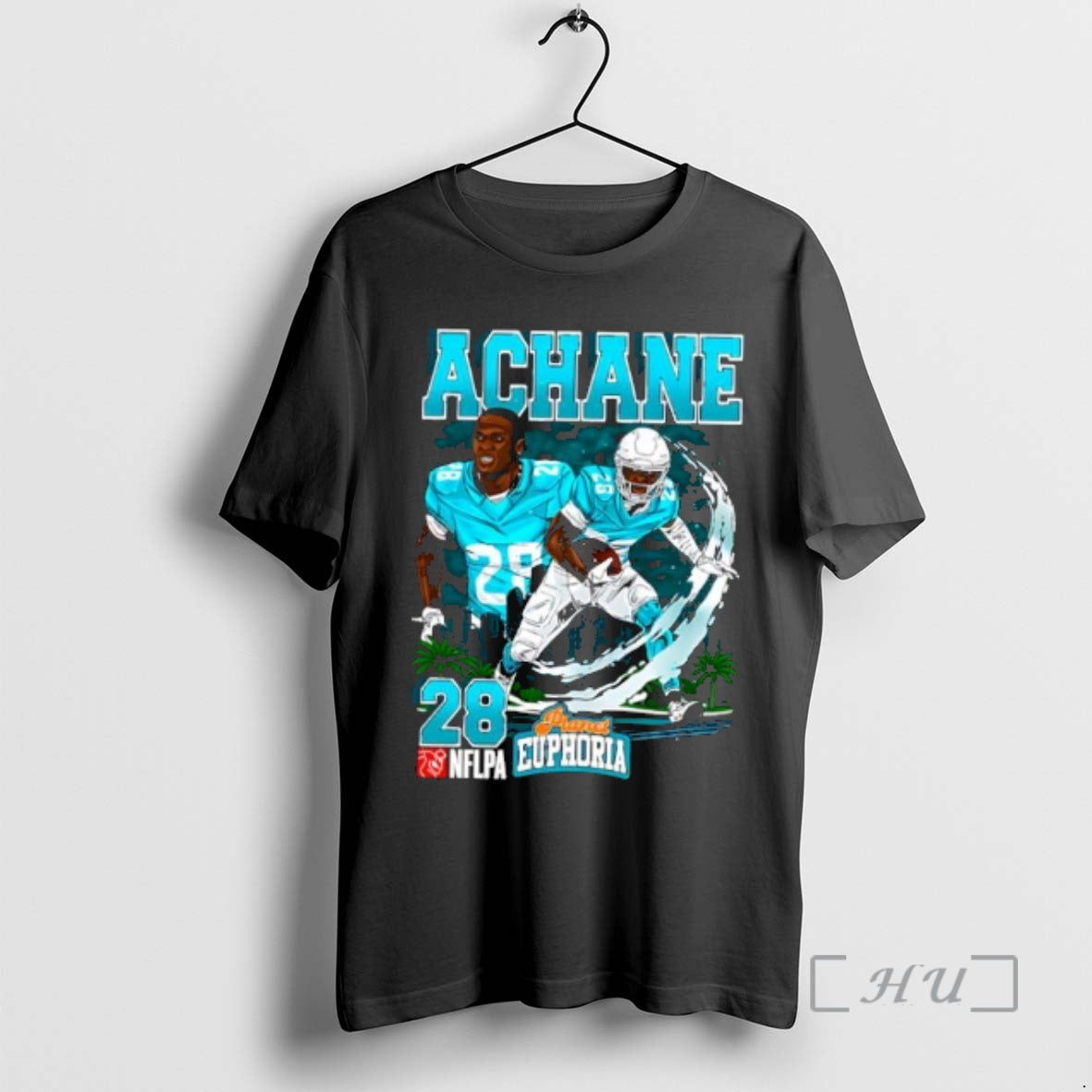 Trending Miami Dolphins Devon Achane Football Player City Graphic T-Shirts, Hoodie, Sweatshirt | PopFlextees.com