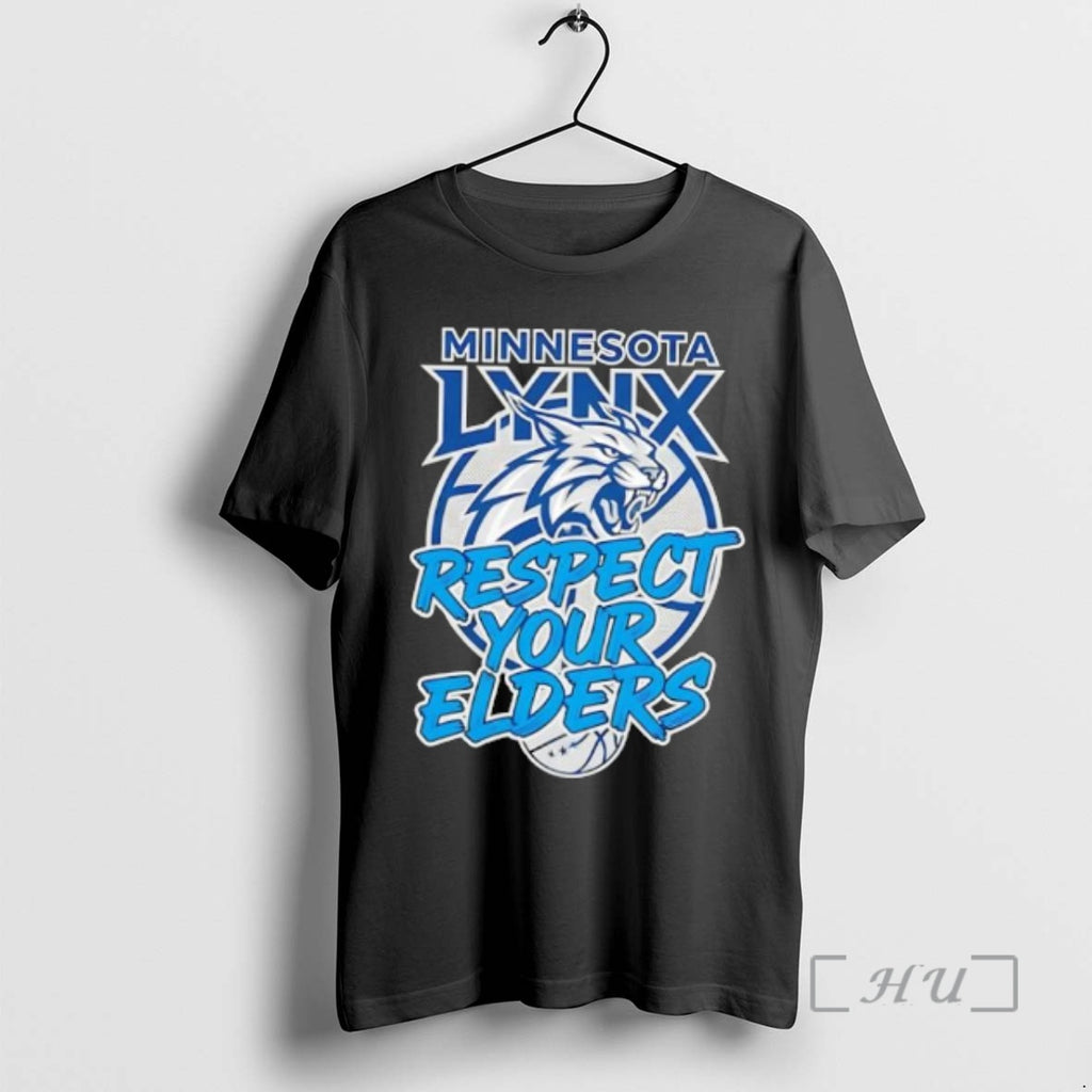Trending Minnesota Lynx Respect Your Elders T-Shirts, Hoodie, Sweatshirt | PopFlextees.com