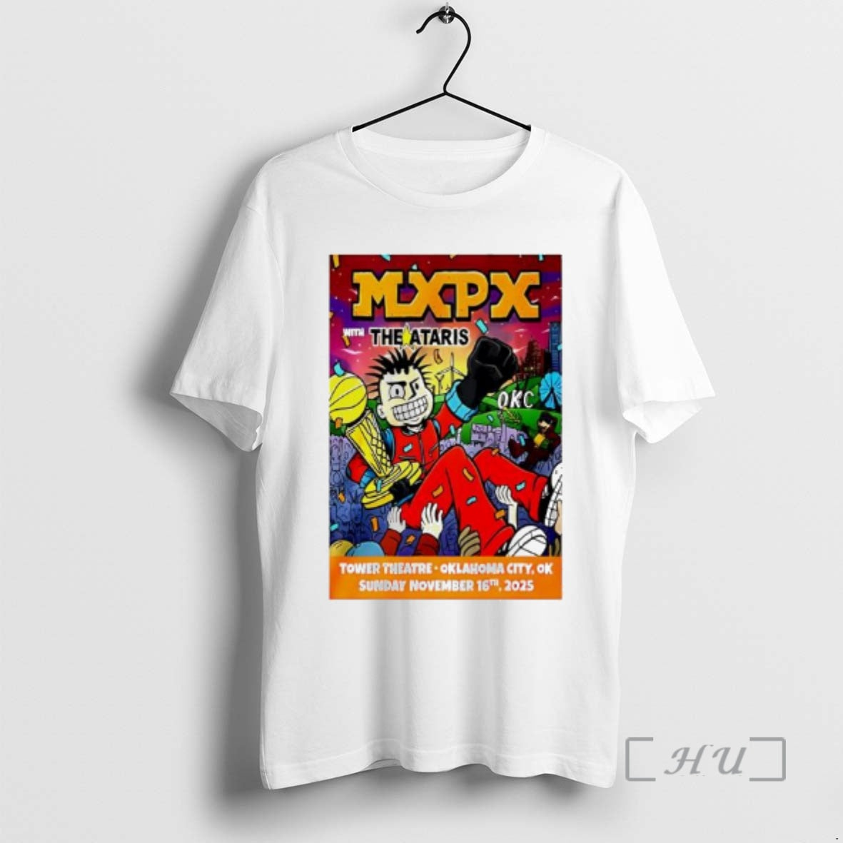Trending Mxpx Oklahoma City Ok November 16th 2025 T-Shirts, Hoodie, Sweatshirt | PopFlextees.com