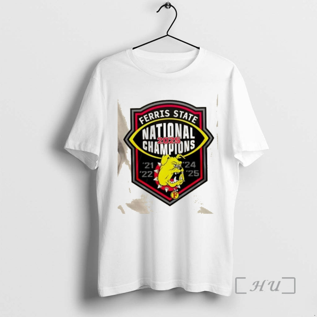Trending Ncaa Division Ii Champions Ferris State Bulldogs 2 Sided T-Shirts, Hoodie, Sweatshirt | PopFlextees.com