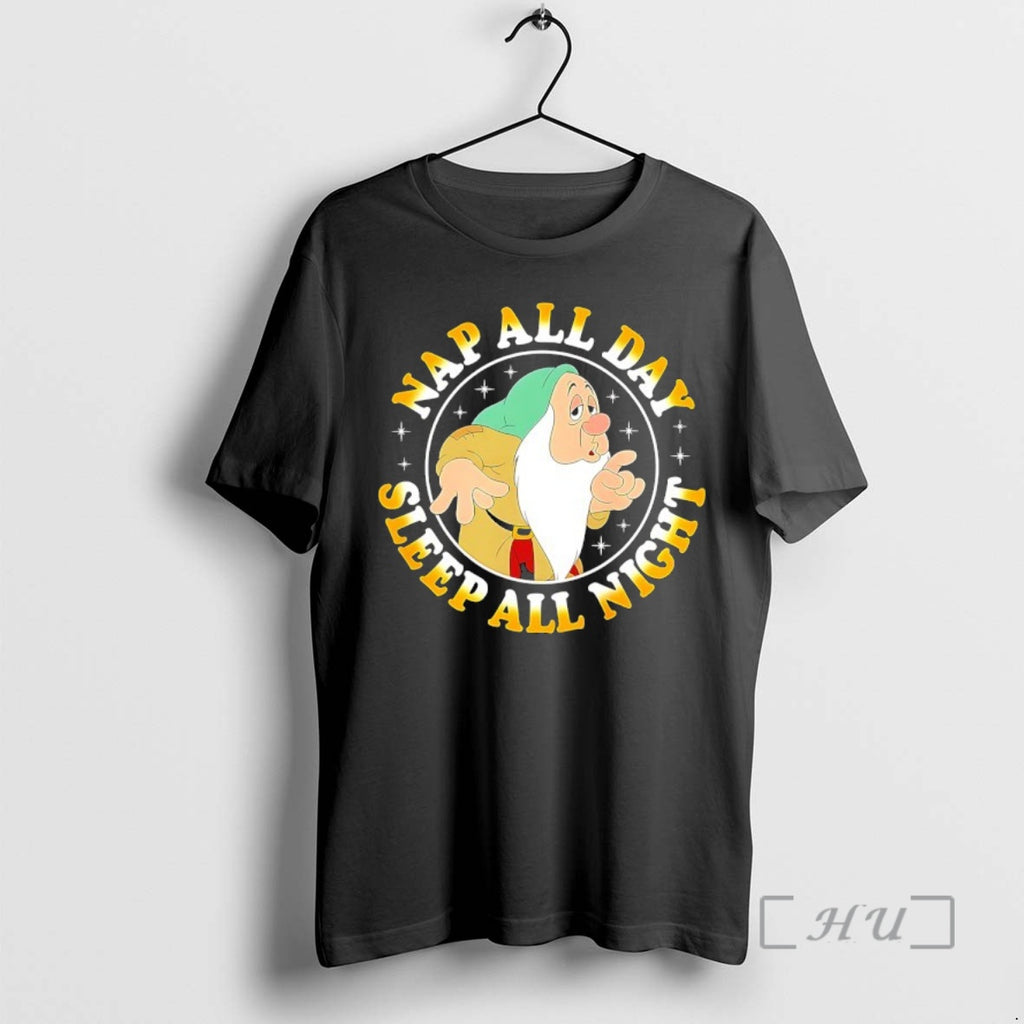 Trending Nap All Day Sleep All Night T-Shirts, Hoodie, Sweatshirt | PopFlextees.com