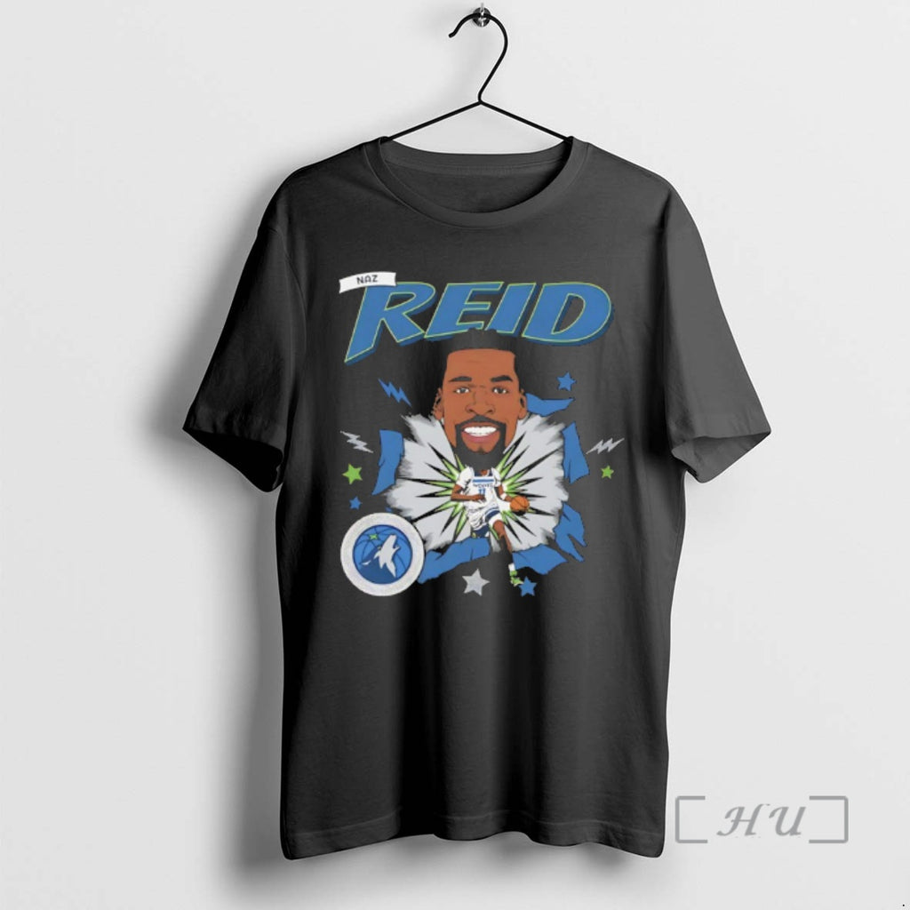 Trending Naz Reid Minnesota Timberwolves Basketball Player Caricature T-Shirts, Hoodie, Sweatshirt | PopFlextees.com