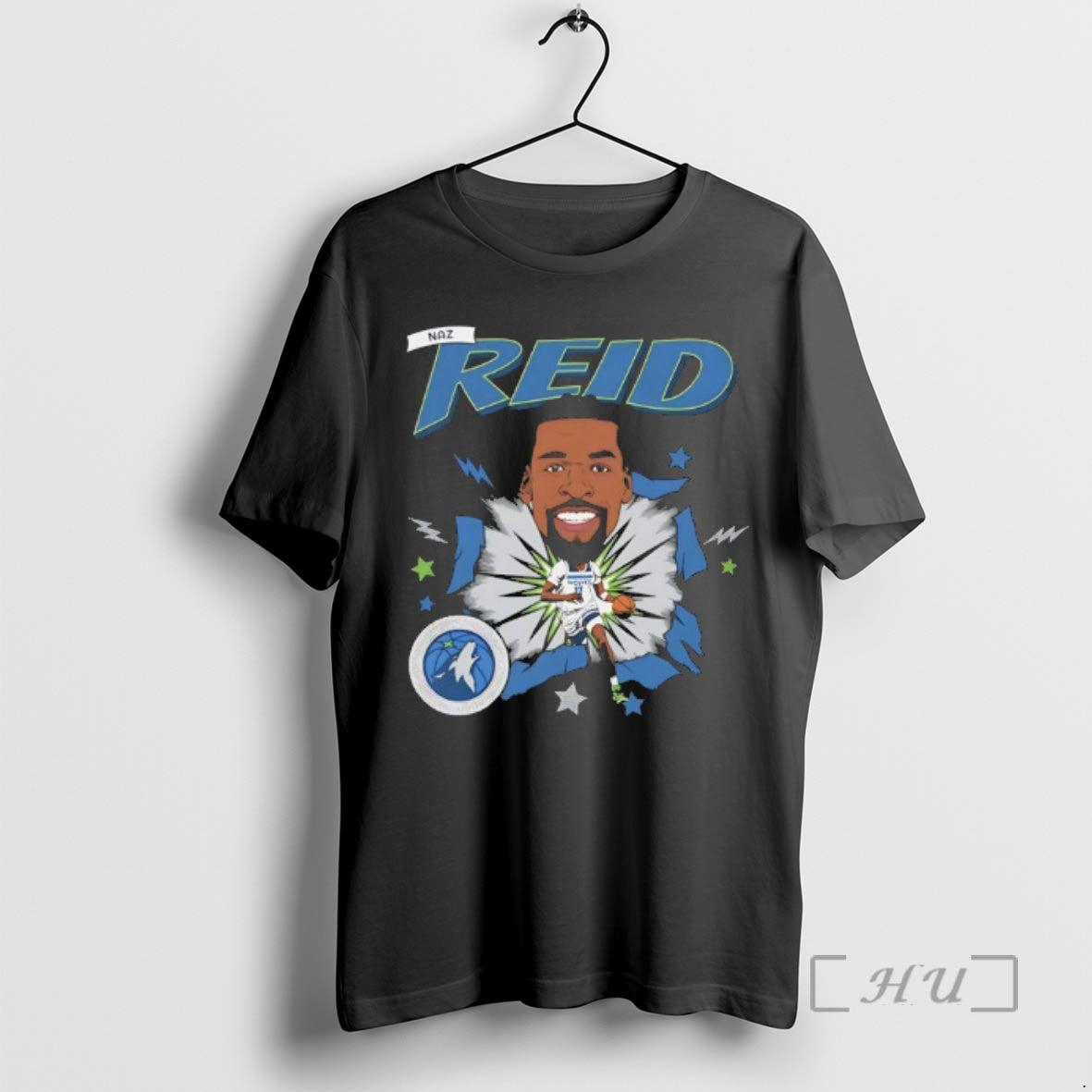 Trending Naz Reid Minnesota Timberwolves Basketball Player Caricature T-Shirts, Hoodie, Sweatshirt | PopFlextees.com