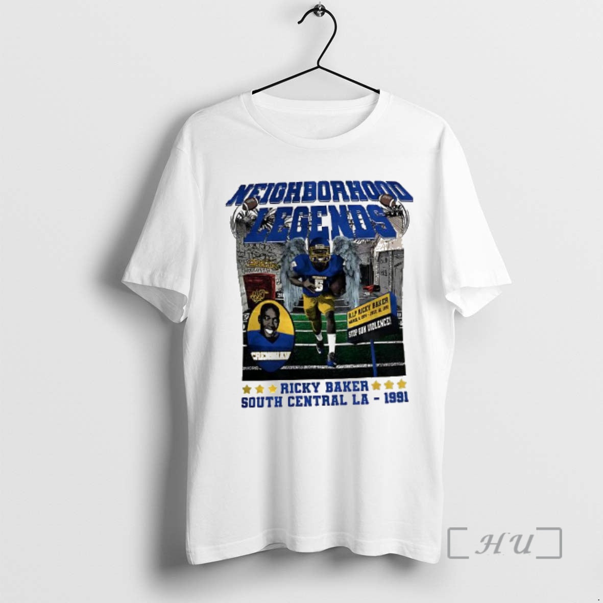 Trending Neighborhood Legends Ricky Baker South Central La 1991 Retro T-Shirts, Hoodie, Sweatshirt | PopFlextees.com