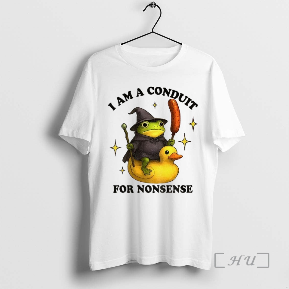 Trending Nonsense Frog I Am A Conduit For Nonsense T-Shirts, Hoodie, Sweatshirt | PopFlextees.com