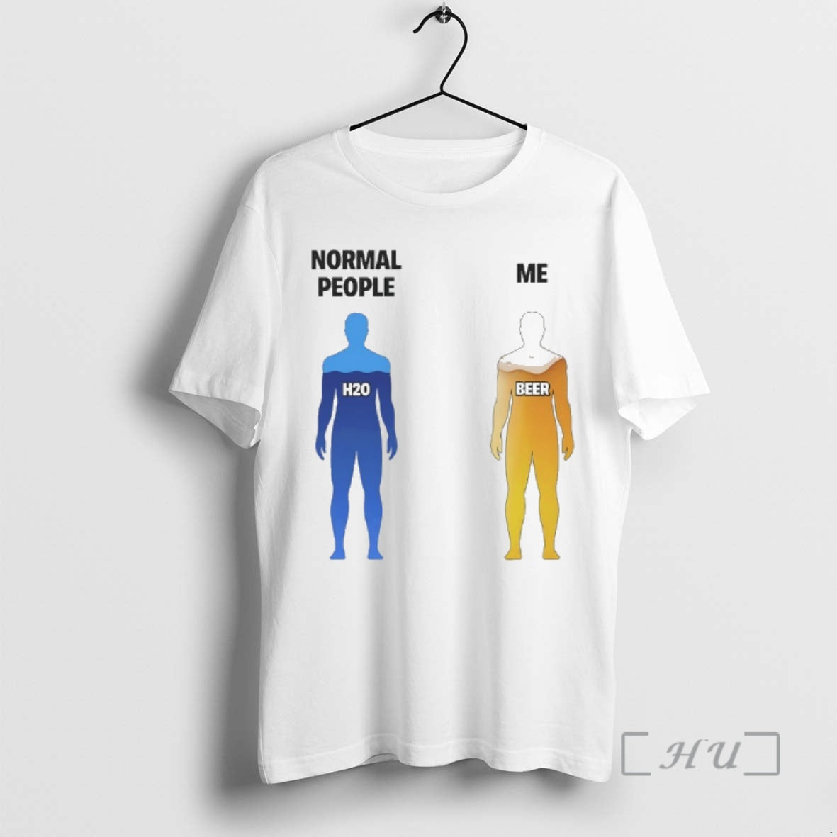 Trending Normal People H2o Vs Me Beer T-Shirts, Hoodie, Sweatshirt | PopFlextees.com