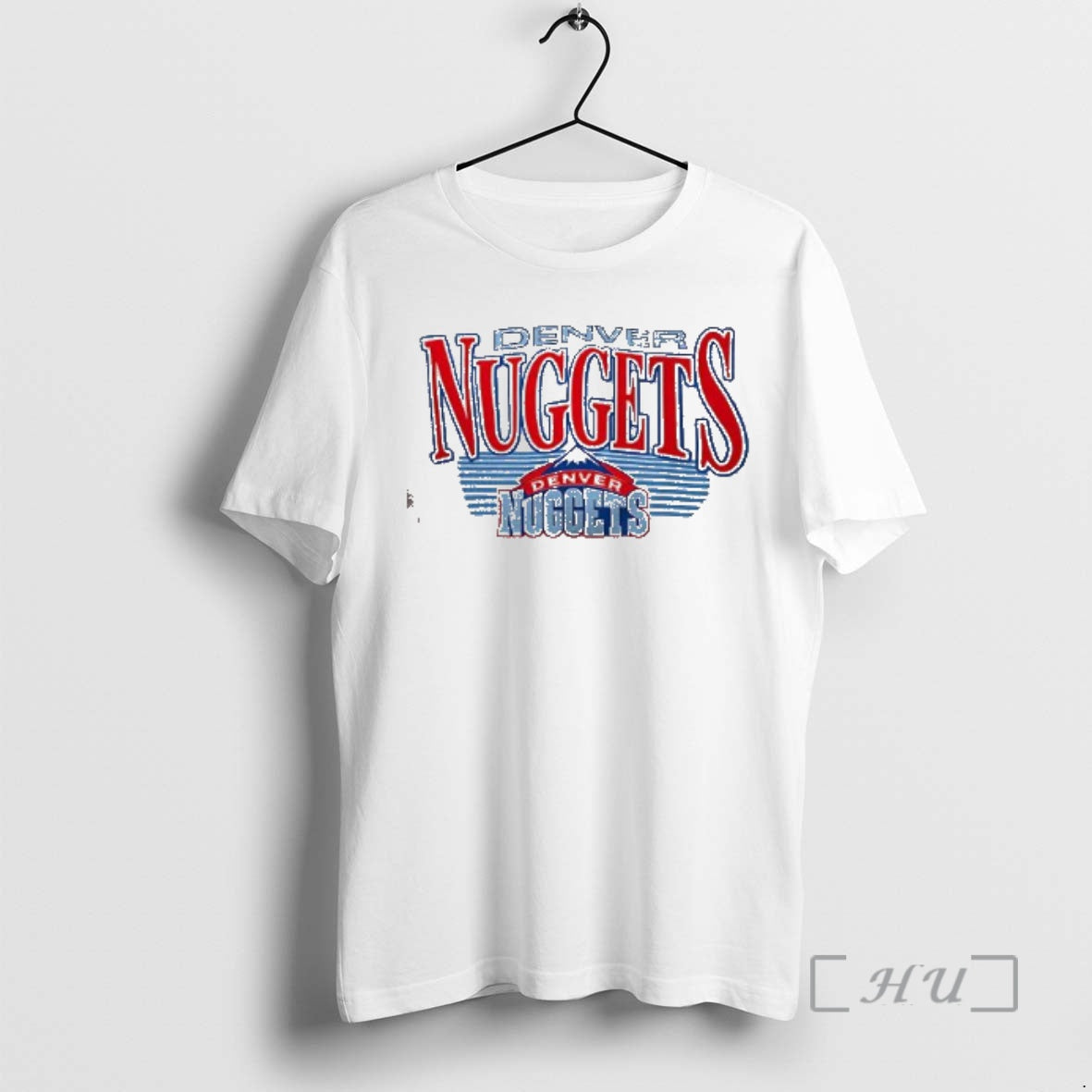 Trending Nuggets Denver Nba Hardwood Vintage Logo T-Shirts, Hoodie, Sweatshirt | PopFlextees.com