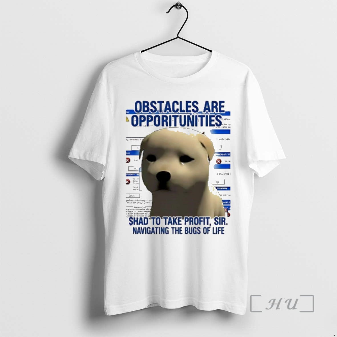 Trending Obstacles Are Opportunities Cute Dog T-Shirts, Hoodie, Sweatshirt | PopFlextees.com